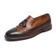 OEM ODM Autumn Genuine Brown Mens Leather Dress Shoes