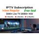 Live Sports TV Cinema Iview IPTV Subscription EPG Albania Europe Arabic