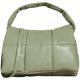 Light Green Lightweight Ladies Handbags Down Pillow Shoulder Bag