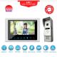 Excellent quality video door phone silver doorbell with camera smart security