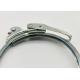 Round Ring Pipe Connection Adjustable 100MM Galvanized Tube Clamp