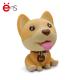 Cute bobble head toys for car dashboard Puppy Shaped Plastic PVC Material