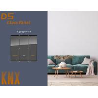 Smart KNX Wall Switch 86mmx86mm Glass Panel Wall Push Button Switch