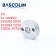 BASCOLIN Control valve 04 # injector Valve orifice valve plate for 095000-7761 23670-30300 23670-30080