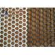 Punched Honeycomb Perforated Metal Sheet Carbon Steel 0.5mm