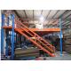 Heavy Duty Rack Supported Mezzanine For Warehouse Storage System 500-6000kgs