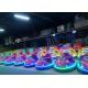 Plastic Material Battery Drift Animal Ride , Coin Operated UFO Bumper Cars