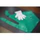 Polythene Disposable Hand Gloves For Kitchen Food Processing / Medical Use