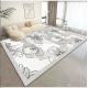 Simple Drawing Style TPR Loop Velvet Living Room Floor Carpet Special Style