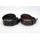 Genuine Mens Casual Leather Belt 3.8cm Width With Inlaid Leather Buckle