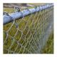 Modern Stylish PVC Coated Rhombus Chain Link Fence with Customized Options