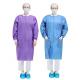 CE Certificate Disposable Non-Woven PP Lab Coat with Snaps Buttons and Certification