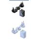 Interchangeable Plug Wall Mount Power Adapter With 15W / 18W / 24W AC