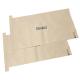 25kg Kraft Paper Sewn Open Mouth Bags Moisture Proof 60g - 120g/M2