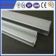 Aluminium snap profile, U shape aluminum profiles with PMMA cover