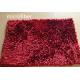 Microfiber Mat Red 40 * 60cm Big Chenille Bathroom Indoor Anti - Skid Rubber