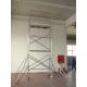 Light Weight Climbing Aluminum Scaffolding / 26ft Mobile Scaffold tower With Tig Welded System