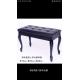 New Style Fashion Design Keyboard Bench Manufacturer With   hot sale iron and wood bench piano with Leather surface fold