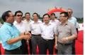 Mr. Wei Liucheng, Secretary of Hainan Provincial Party Committee, led the delegation to make an on-the-spot investigation on the project of Danzhou Evergrande Metropolis