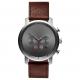 Grey CD grain face 3atm water resistant quartz watch with your own logo
