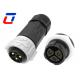 3 Pin Male Female Waterproof Outdoor Electrical Connectors 3 Phase M25 500V 50A