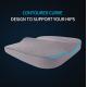 Black Airfiber Foam Pillow Car Seat Support Cushion Relieve Driving Fatigue