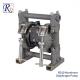 3/8 Air Aluminum Diaphragm Pump For Sludge Solvents