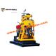 180m Depth Multi Function Water Well Drilling Rig Hydraulic Moveable Style