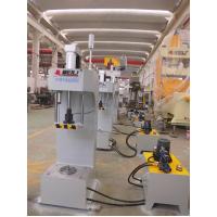 Steel Hydraulic Electric Servo Press PLC 0.01mm For Press Fitting