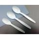 5.5/6/6.6 Inch Biodegradable Corn Starch Spoons Eco Friendly Durable And Heat Resistant Alternative To Plastic Flatware