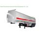 Carbon Steel Diesel Tank Semi Trailer , 45000 L Gasoline Tank Trailer For Transport
