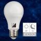 3000k 950lm Smart LED Dusk To Dawn Sensor Light Bulbs 1s Response Time