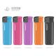 EU Standard Electric Lighter with Solid Color from Model NO. DY-071 8.0*2.49*1.0CM