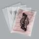 Custom Cpe Frosted Zipper Packaging Bag Plastic Clear Zip Bag Resealable Plastic Bags For Clothing