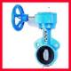 Cast Iron Double Flanged Butterfly Valves For Chemical , Beverage
