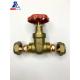 DN15-DN50 Forged Flow Control Brass Gate Valve With Union Nut