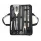 BBQ Tool set with Rollbag 10PCS Stainless Steel  Barbecue  For Outdoor Tool