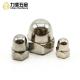 SS304 Hexagon Domed Cap Nuts Waterproof , Decorative Din 1587 Nut