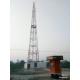 50KPa Telecommunication Steel Tower Angular Hot Dip Galvanized