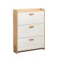 Affordable Melamine Coated Shoe Wooden Cabinet Portable Modern Simple Design