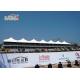 10m X 20m Sport Event Tents With Roof Lining Curtain Tempered Glass Walls