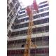 Custom Red Painted Safe Construction Material Hoists SC200 / 200 for Builder