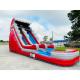 Red Adult Inflatable Water Slides For Pool Backyard Wholesale Palm Tree Bouncing Castles