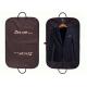 Brown Oxford Suit Garment Bags Waterproof With Leather Handles