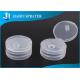 28/400 Disc Top Cap Dispensing / Leak Proof Flip Top Lids Plastic For Liquid Soap