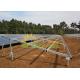 Flat Rooftops Solar Panel Mounting Systems 4 Rows / 5 Rows