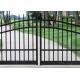 Outdoor Decoration Automatic Driveway Gates For Garden / Residential , Eco Friendly
