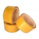 Waterproof Electroplating Yellow PET 6 Inch Masking Tape Wear Resistant