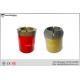 HQ3 NQ3 Natural Geological Surface set diamond core drilling bit , rig drill bits