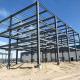 Durable Commercial Steel Framed Workshop Buildings With Welded Connection / Rolled Up Door